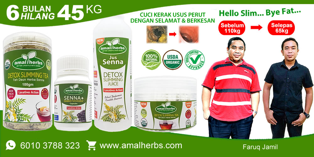 Teh senna daun sanna sanut amal herbs