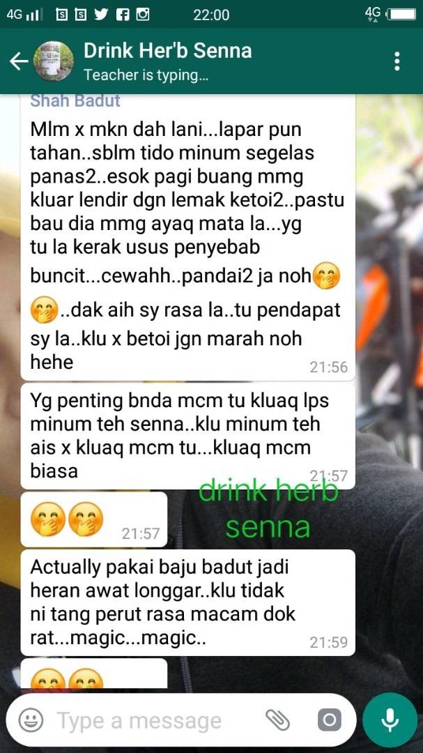 testimonial teh sanna senna amal herbs