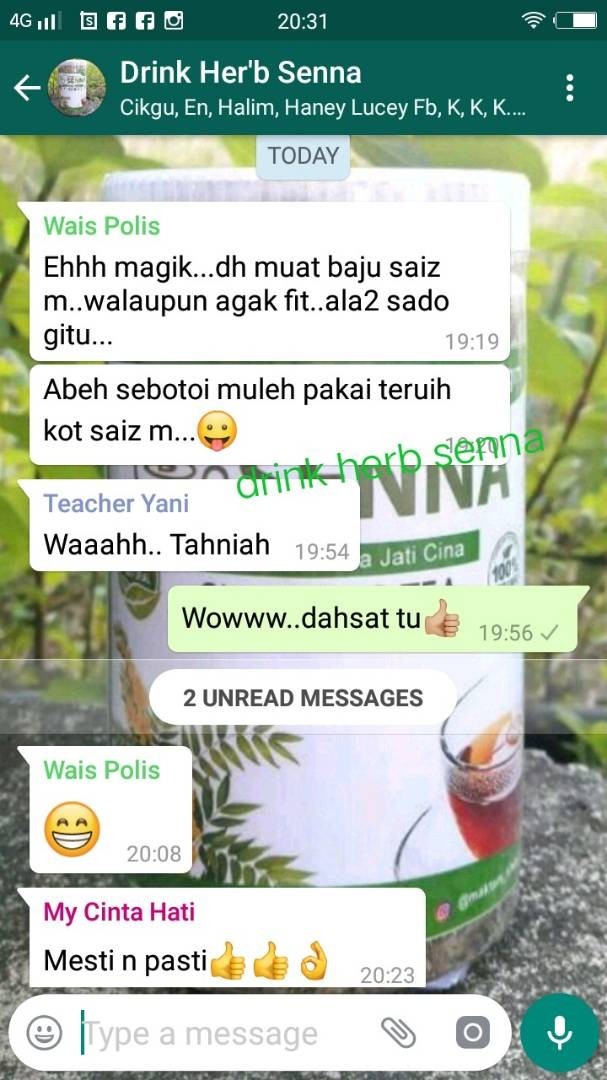 testimonial teh sanna senna amal herbs