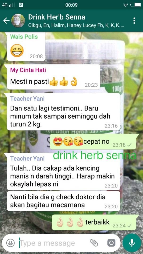 testimonial teh sanna senna amal herbs