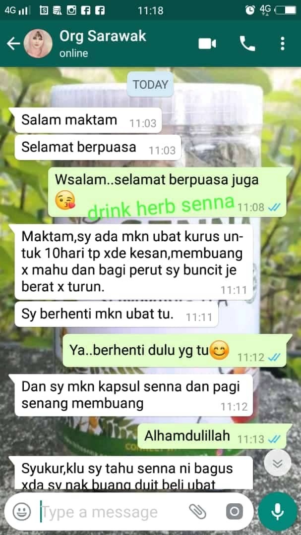 testimonial teh sanna senna amal herbs