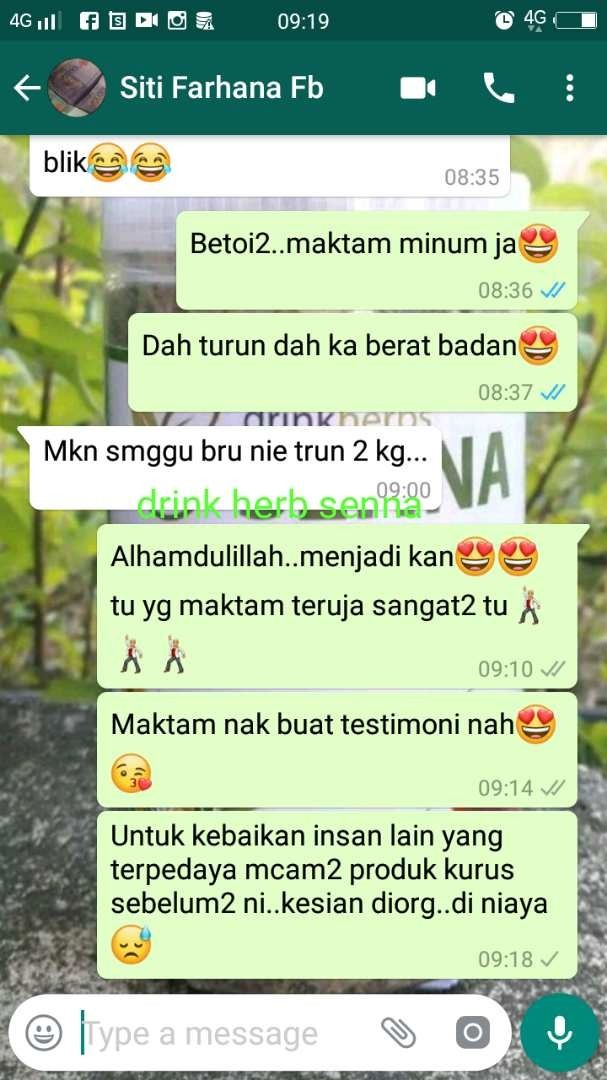 testimonial teh sanna senna amal herbs