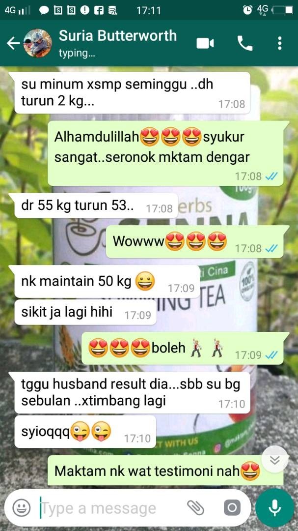 testimonial teh sanna senna amal herbs